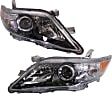 2010 Toyota Camry - Driver and Passenger Side Halogen Headlight, With bulb(s), USA Built Vehicle, OE Replacement, CAPA Certified