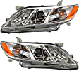 2007 Toyota Camry - Driver and Passenger Side Halogen Headlight, With bulb(s), OE Replacement,, CAPA Certified