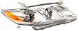 2007 Toyota Camry - Driver and Passenger Side Halogen Headlight, With bulb(s), OE Replacement,, CAPA Certified
