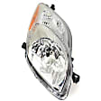 Driver and Passenger Side Headlights, without Bulbs, Halogen, Hatchback