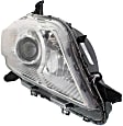 Driver and Passenger Side Headlights, with Bulbs, Halogen, For Models without LED Daytime Running Lights