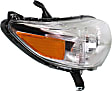 Driver and Passenger Side Headlights, with Bulbs, Halogen, For Models without LED Daytime Running Lights