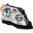 Driver and Passenger Side Headlights, with Bulbs, Halogen, CAPA Certified