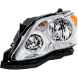Driver and Passenger Side Headlights, with Bulbs, Halogen, CAPA Certified