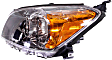 Driver and Passenger Side Headlights, with Bulbs, Halogen, Sport Utility, USA Built Vehicle