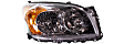 Driver and Passenger Side Headlights, with Bulbs, Halogen, Sport Utility, USA Built Vehicle, CAPA Certified