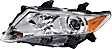 Driver and Passenger Side Halogen Headlight, With bulb(s), OE Replacement