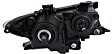 Driver and Passenger Side Halogen Headlight, With bulb(s), OE Replacement