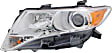 2010 Toyota Venza - Driver and Passenger Side Halogen Headlight, With bulb(s), OE Replacement, CAPA Certified