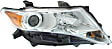 2010 Toyota Venza - Driver and Passenger Side Halogen Headlight, With bulb(s), OE Replacement, CAPA Certified