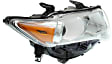 2010 Toyota Venza - Driver and Passenger Side Halogen Headlight, With bulb(s), OE Replacement, CAPA Certified
