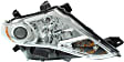 2010 Toyota Venza - Driver and Passenger Side Halogen Headlight, With bulb(s), OE Replacement, CAPA Certified