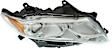 2010 Toyota Venza - Driver and Passenger Side Halogen Headlight, With bulb(s), OE Replacement, CAPA Certified