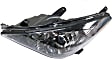 Driver and Passenger Side Headlights, with Bulbs, Halogen, Convertible/Coupe