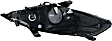 Driver and Passenger Side Headlights, with Bulbs, Halogen, Convertible/Coupe