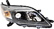 2013 Toyota Sienna - Driver and Passenger Side Halogen Headlight, With bulb(s), OE Replacement, CAPA Certified