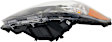 2013 Toyota Sienna - Driver and Passenger Side Halogen Headlight, With bulb(s), OE Replacement, CAPA Certified