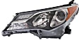 2013 Toyota RAV4 - Driver and Passenger Side Halogen Headlight, With bulb(s), USA Built Vehicle, OE Replacement