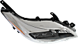 Driver and Passenger Side Halogen Headlight, With bulb(s), OE comparable