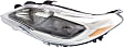 Driver and Passenger Side Halogen Headlight, With bulb(s), OE comparable, CAPA CERTIFIED
