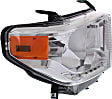 2014-2017 Toyota Tundra - Driver and Passenger Side Headlights, with Bulbs, Halogen, with Automatic Leveling Headlights without LED Running Lights