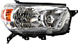 2011 Toyota 4Runner - Driver and Passenger Side Halogen Headlight, Without bulb(s), For Models Without Trail Package, OE Replacement