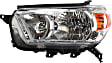 2011 Toyota 4Runner - Driver and Passenger Side Halogen Headlight, Without bulb(s), For Models Without Trail Package, OE Replacement