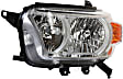 2011 Toyota 4Runner - Driver and Passenger Side Halogen Headlight, Without bulb(s), For Models Without Trail Package, OE Replacement