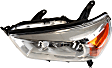 2011 Toyota 4Runner - Driver and Passenger Side Halogen Headlight, Without bulb(s), For Models Without Trail Package, OE Replacement
