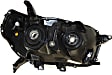 2011 Toyota 4Runner - Driver and Passenger Side Halogen Headlight, Without bulb(s), For Models Without Trail Package, OE Replacement