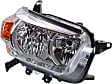 2011 Toyota 4Runner - Driver and Passenger Side Headlights, without Bulbs, Halogen, For Models without Trail Package, CAPA Certified
