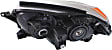 2011 Toyota 4Runner - Driver and Passenger Side Headlights, without Bulbs, Halogen, For Models without Trail Package, CAPA Certified