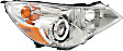2010-2012 Subaru Legacy - Driver and Passenger Side Headlights, with Bulbs, Halogen, with wiring harness
