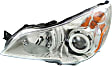 2010-2012 Subaru Legacy - Driver and Passenger Side Headlights, with Bulbs, Halogen, with wiring harness