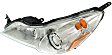 2010-2012 Subaru Legacy - Driver and Passenger Side Headlights, with Bulbs, Halogen, with wiring harness