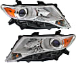 2011 Toyota Venza - Driver and Passenger Side HID/Xenon Headlight, With bulb(s), OE Replacement