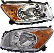 Driver and Passenger Side Headlights, with Bulbs, Halogen, Sport Utility, USA Built Vehicle