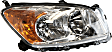 Driver and Passenger Side Headlights, with Bulbs, Halogen, Sport Utility, USA Built Vehicle