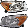 Driver and Passenger Side Headlights, with Bulbs, Halogen, Sport Utility, USA Built Vehicle, CAPA Certified