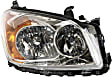 Driver and Passenger Side Headlights, with Bulbs, Halogen, Sport Utility, USA Built Vehicle, CAPA Certified