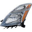 Driver and Passenger Side HID/Xenon Headlights, Without bulb, CAPA Certified