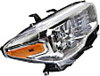 Driver and Passenger Side Headlights, with Bulbs, Halogen, without fog light and LED daytime running light, CAPA Certified