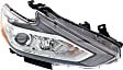 2016-2018 Nissan Altima - Driver and Passenger Side Headlights, with Bulbs, Halogen, For Models without Daytime Running Light, CAPA Certified