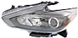 2016-2018 Nissan Altima - Driver and Passenger Side Headlights, with Bulbs, Halogen, For Models without Daytime Running Light