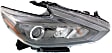 2016-2018 Nissan Altima - Driver and Passenger Side Headlights, with Bulbs, Halogen, For Models without Daytime Running Light