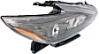 2016-2018 Nissan Altima - Driver and Passenger Side Headlights, with Bulbs, Halogen, For Models without Daytime Running Light
