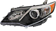 2014 Toyota Camry - Driver and Passenger Side Halogen Headlight, With bulb(s), OE Replacement, CAPA Certified