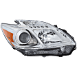 2013 Toyota Prius - Driver and Passenger Side Halogen Headlight, Without bulb(s), OE Replacement