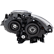 2013 Toyota Prius - Driver and Passenger Side Halogen Headlight, Without bulb(s), OE Replacement