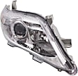 Driver and Passenger Side Headlight, without Bulb, Halogen, Except Hybrid Model, Japan Built Vehicle